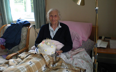 Miss Kay Bidewell 101st birthday