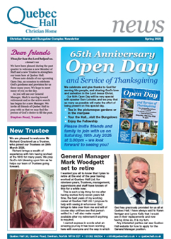 Quebec Hall Spring 2025 newsletter (pdf, 1.1MB)